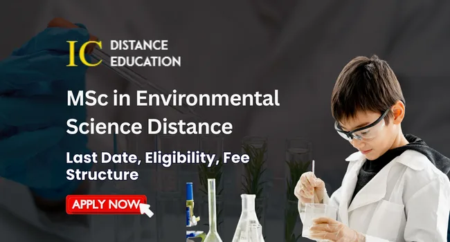 MSc in Environmental Science Distance Education 2026-27: Admission, Eligibility, Syllabus