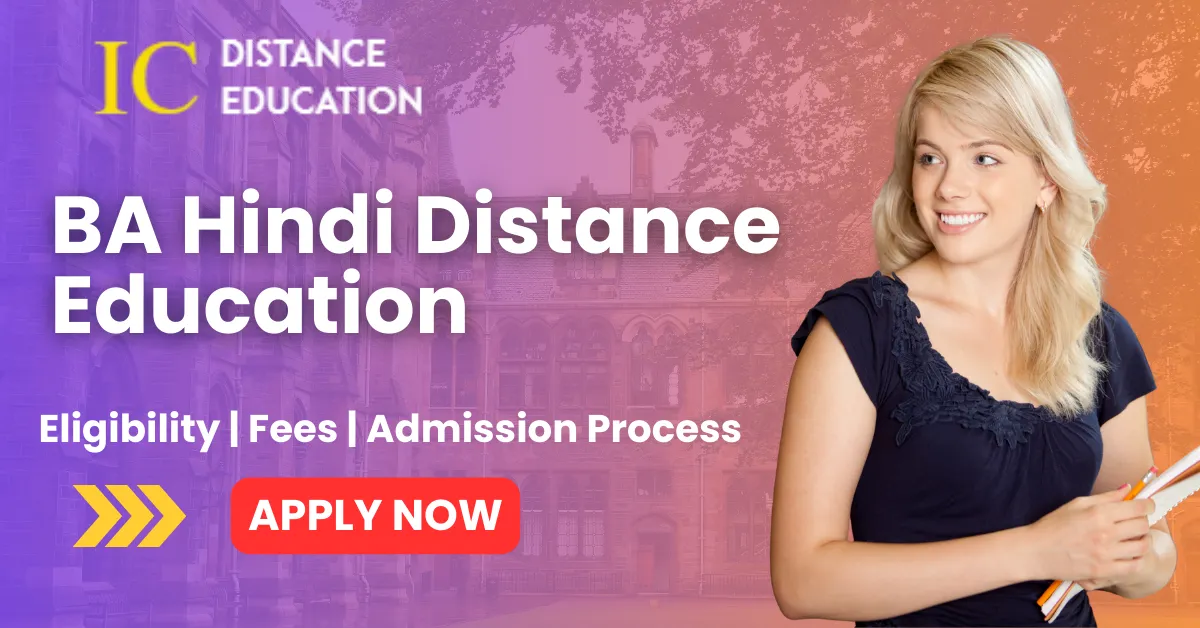 BA Hindi Distance Education in Bangalore Admission 2026 | Eligibility & Fee