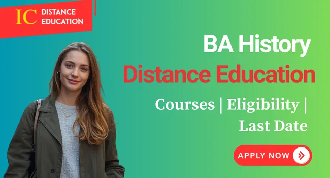 BA History Distance Education in Chennai Admission | Tamilnadu