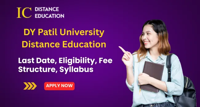 DY Patil University Distance Education Admission 2026 | Eligibility | UG & PG Courses