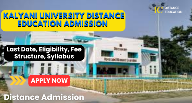Kalyani University Distance Education Admission 2026-27 | Courses, Fee & Eligibility