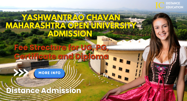YCMOU Admission 2026-27 : Fees Structure, UG & PG Courses