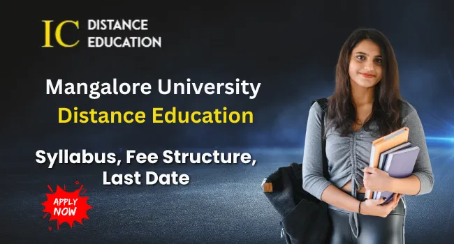 Mangalore University Distance Education Admission 2026 | UG & PG Courses, Apply now
