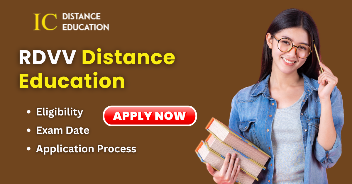 RDVV Distance Education Admission 2026 | Courses, Fee & Application Last Date