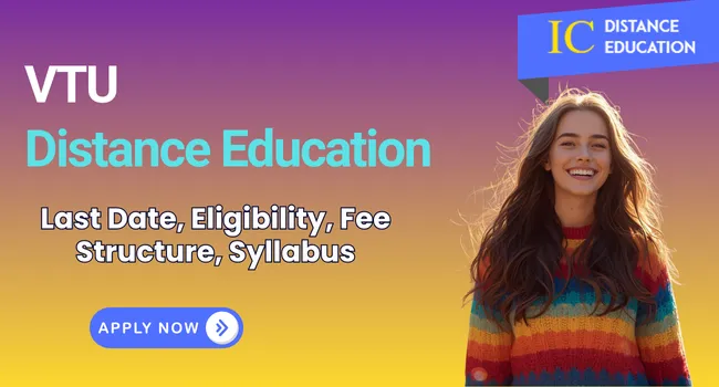 VTU Distance Education Admission 2026 | UG & PG Courses, Eligibility