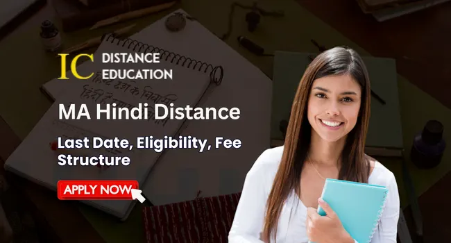 MA Hindi Distance Education in Chennai Admission 2026 | Fee, Syllabus & Last Date