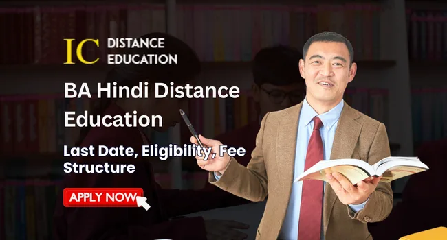 BA Hindi Distance Education in Chennai Admission 2026 | Syllabus,Fees
