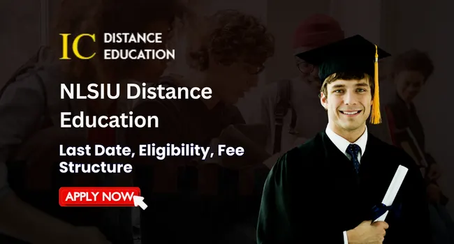 NLSIU Distance Education Admission 2026  | Courses details, Last date