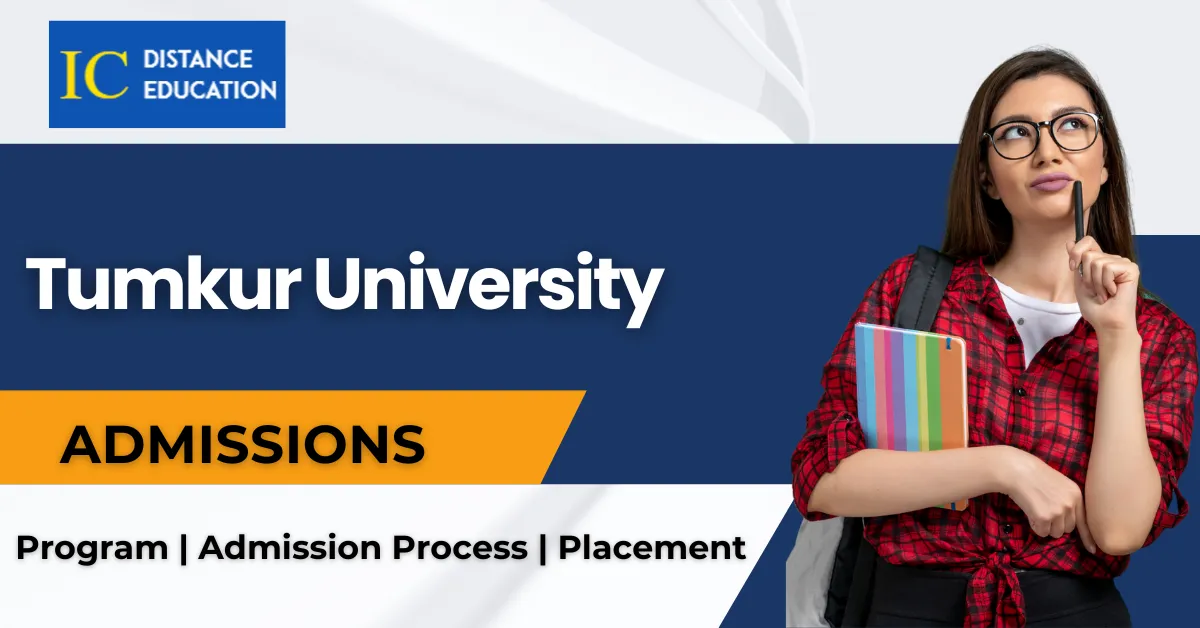 Tumkur University Distance Education Admission 2026| UG & PG Courses, Fee & Last Date