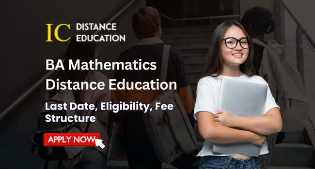 BA Mathematics Distance Education Admission 2026 | Fee, Syllabus, Top College