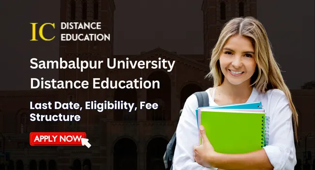 Sambalpur University Distance Education Admission 2026 | UG & PG Courses, Fees, Last Date