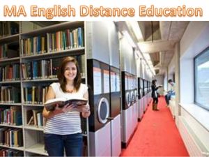 MA English Distance Education in Gujarat