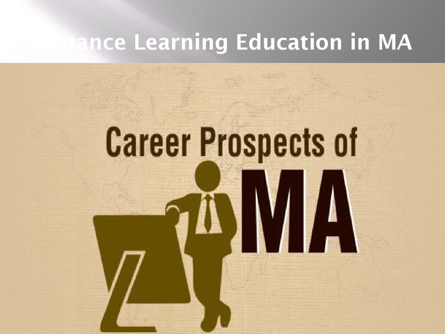 MA Distance Education in Delhi