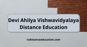 DAVV Distance Education
