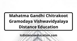 Chitrakoot University Distance Education