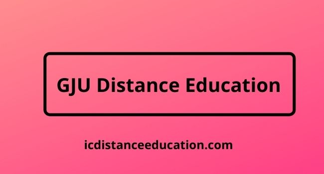 GJU Distance Education