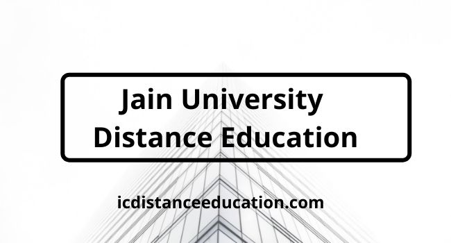 Jain University Distance Education
