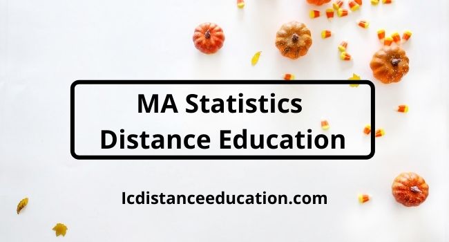 MA Statistics Distance Education