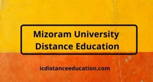 Mizoram University Distance Education