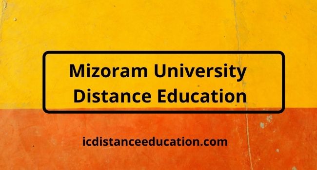Mizoram University Distance Education