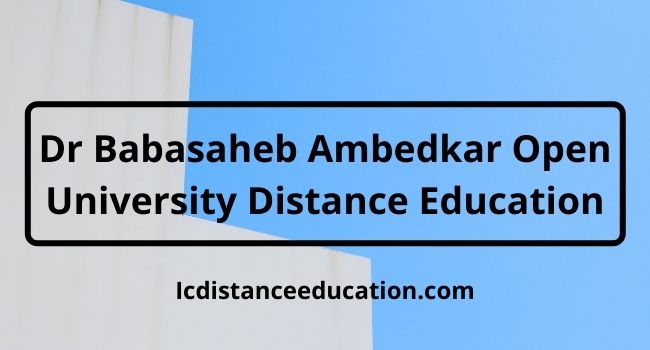 BAOU Distance Education