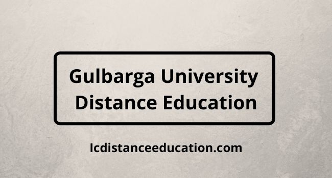 Gulbarga University Distance Education