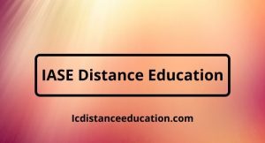 IASE Distance Education