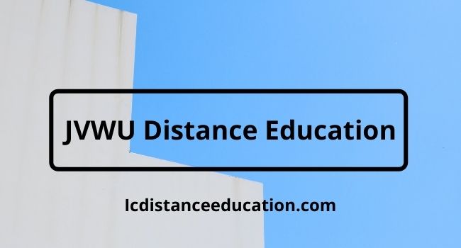 JVWU Distance Education