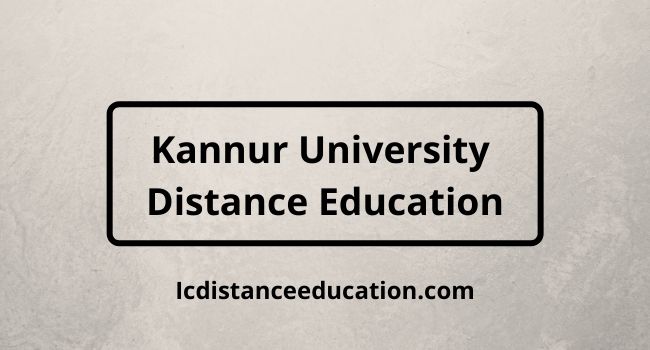 Kannur University Distance Education