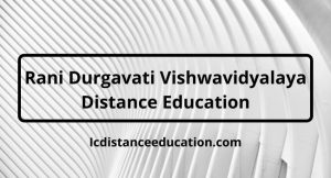 RDVV Distance Education