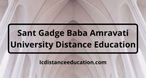 Sant Gadge Baba Amravati University Distance Education