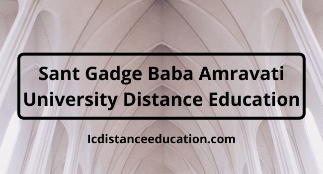 Sant Gadge Baba Amravati University Distance Education