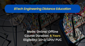 BTech Engineering Distance Learning