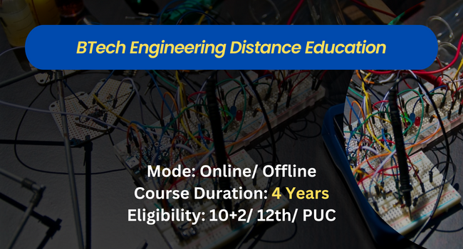 BTech Engineering Distance Learning