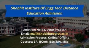 Shobhit University Distance Education