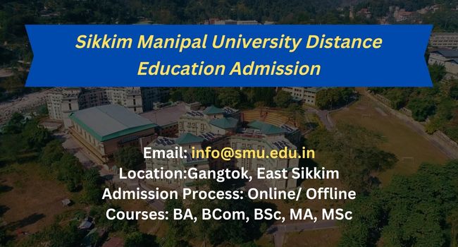 Sikkim Manipal University Distance Education