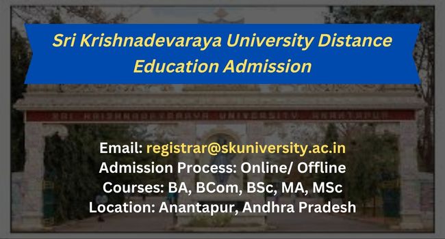 Sri Krishnadevaraya University distance education