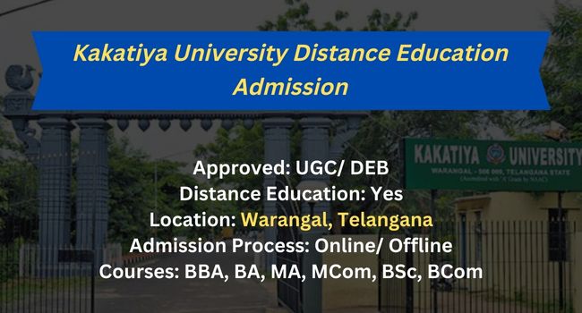 Kakatiya university distance education