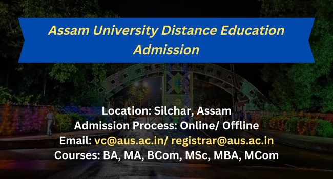 Assam University distance education