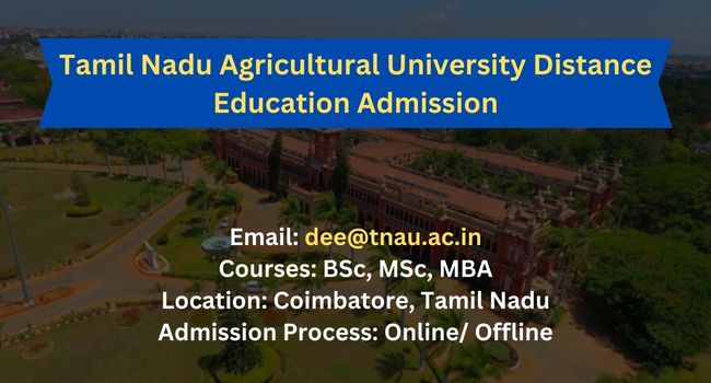 TNAU Distance education