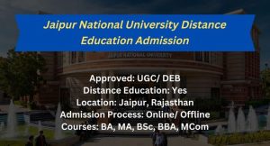 Jaipur National University Distance Education