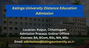 Kalinga university distance education