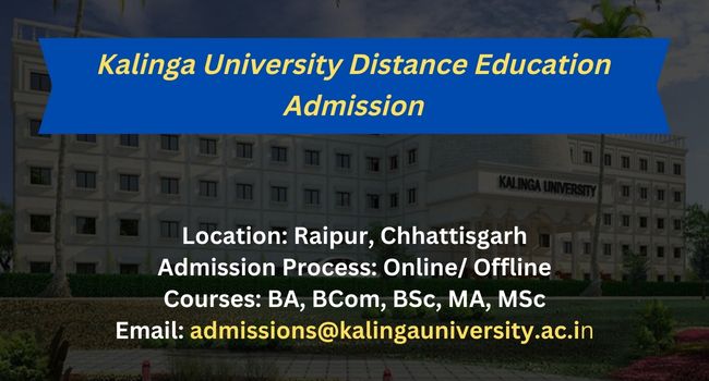 Kalinga university distance education