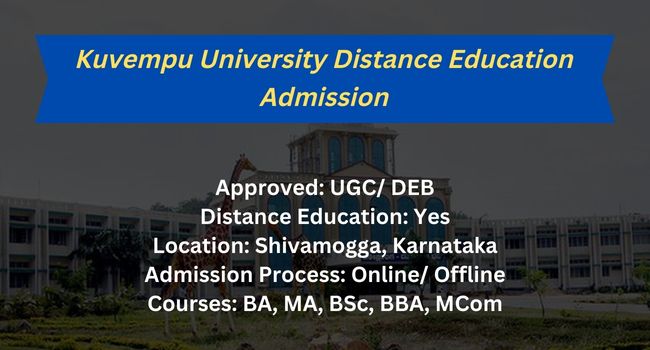 Kuvempu university distance education
