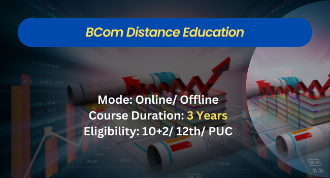 BCom Distance Education