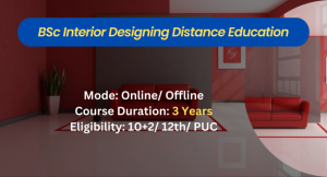 BSc Interior Designing Distance Education