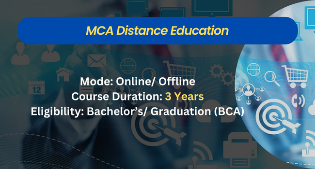 MCA Distance Education in Bangalore