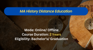 MA History Distance Education