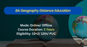 BA Geography distance education