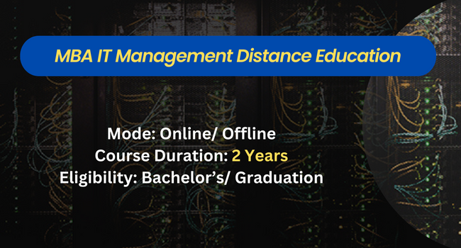 MBA IT Distance Education